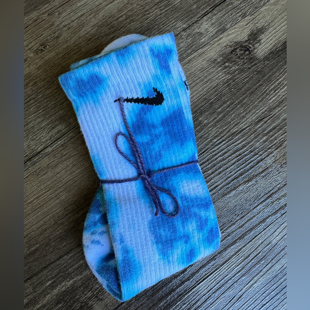 NWT But did you dye, tie dye Nike socks - Picture 3 of 5